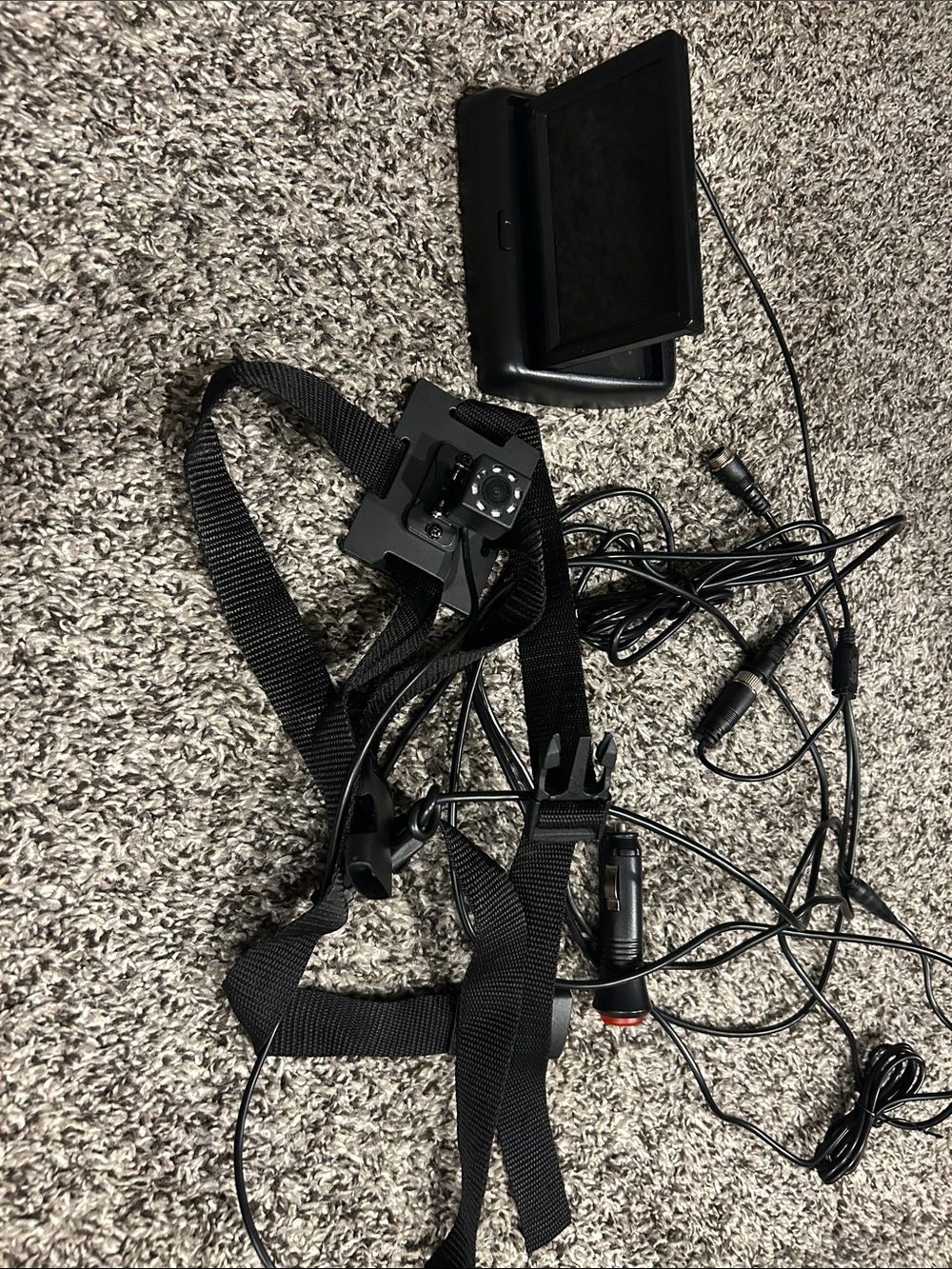 Car camera for rear facing baby